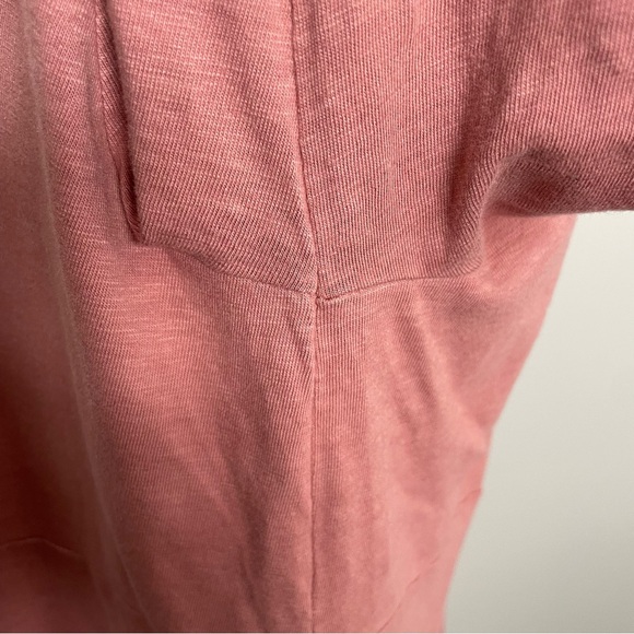 J Jill Dress Pure Jill Easy Knit Seamed Tunic Lightweight Lagenlook Travel Pink - Picture 2 of 13